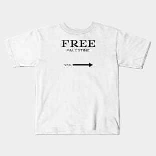 Free Palestine 1948 Kids T-Shirt